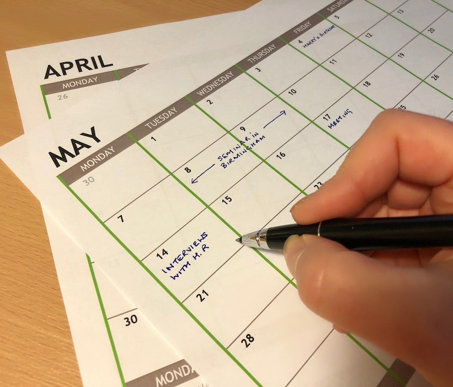 2019 Monthly Calendar Planner Download A4 or A3 (12 pages)