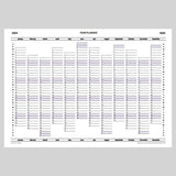 2024 Year Planner Calendar Download (A4 or A3 printable)