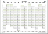 2014 Year Planner Calendar Download