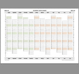 Academic Year Planner 2015-16