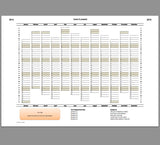 2015 Year Planner Excel Template